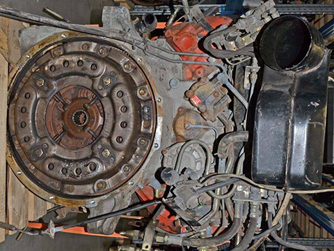 Контрактный  двигатель ISUZU 8PE1-N