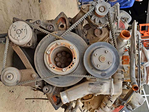 Контрактный двигатель ISUZU  10PA1