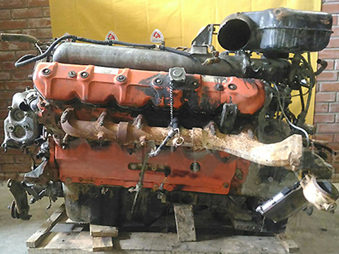 Контрактный двигатель ISUZU 12PA1