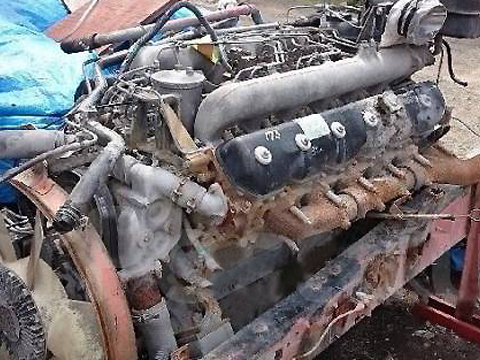 Контрактный двигатель ISUZU 12PC1