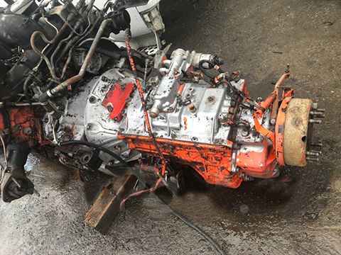Контрактный двигатель ISUZU 12PD1