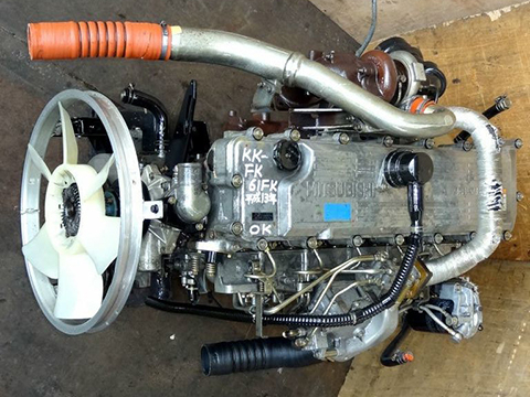 Контрактный двигатель MMC MITSUBISHI 6M60-T2