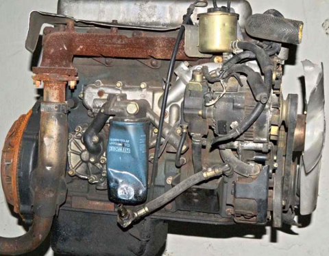 Контрактный двигатель NISSAN DIESEL FD35
