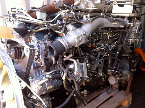 Контрактный двигатель ISUZU 6WG1-TCS